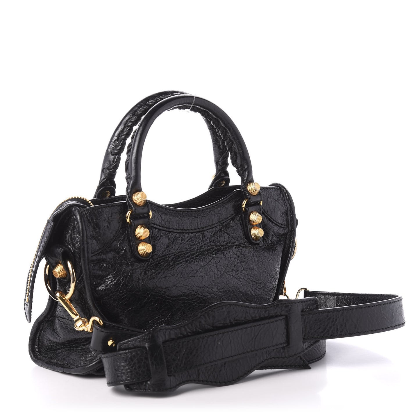 Agneau Giant 12 Gold Hardware Mini City Black