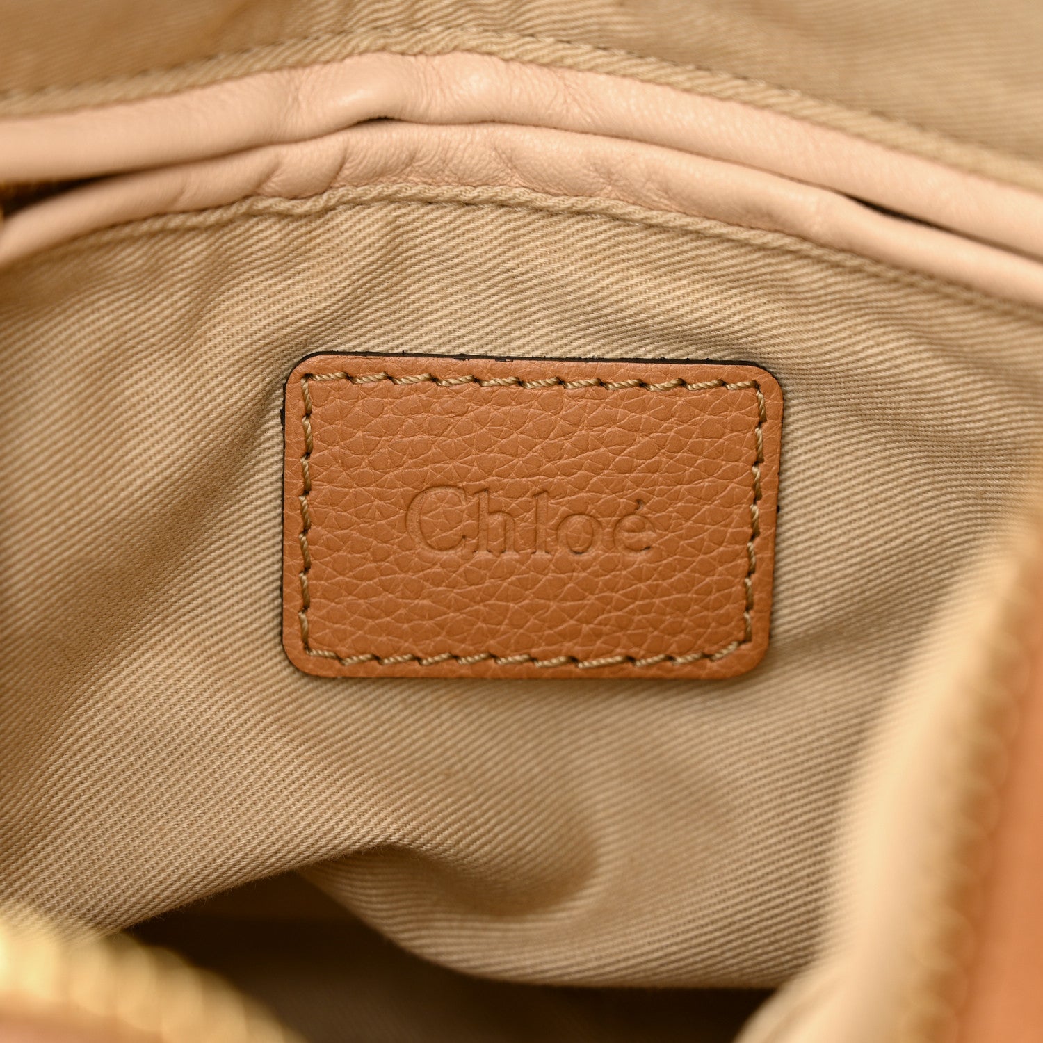 Chloe Calfskin Medium PARATY Tan 6 of 11