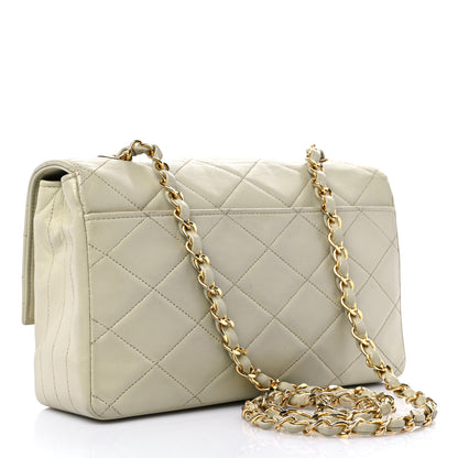 Chanel Lambskin Quilted Small Single Flap Beige 2 of 16
