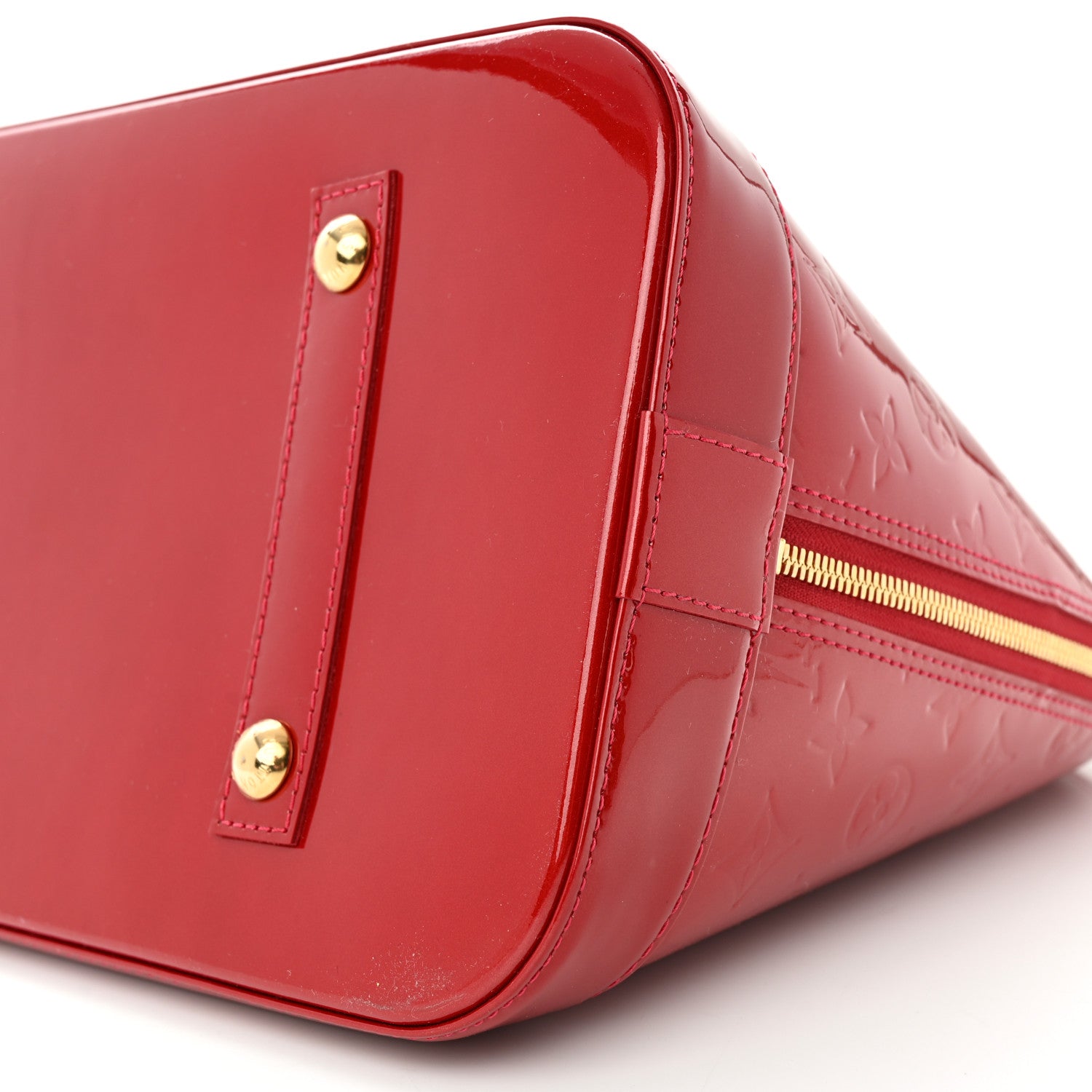 Louis Vuitton Vernis Alma GM Pomme D'Amour 9 of 9