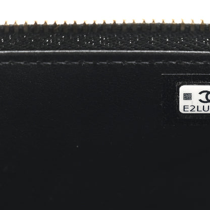 Chanel Caviar Quilted Top Handle Long Vanity Black 7 of 11