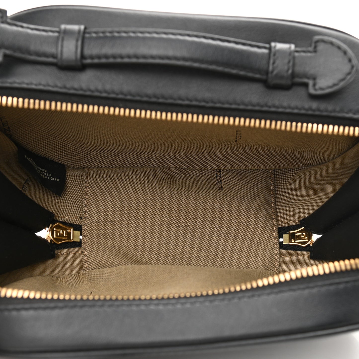 Vitello Grace Matte Mini O'Lock Camera Case Black