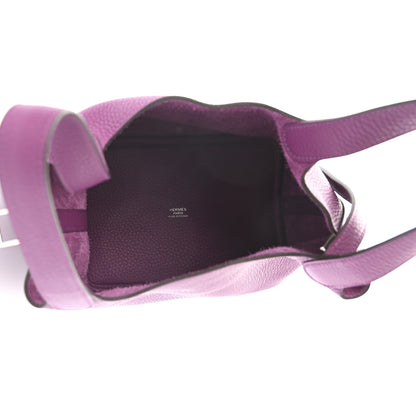 Hermes Taurillon Clemence Picotin Lock 18 PM Anemone 5 of 10