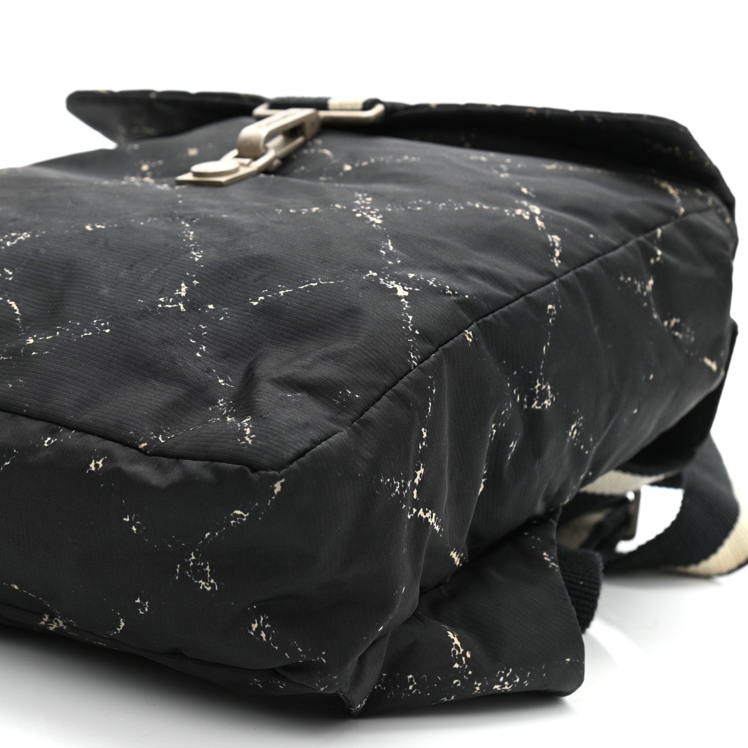 Chanel Nylon Travel Backpack Black 12 of 13