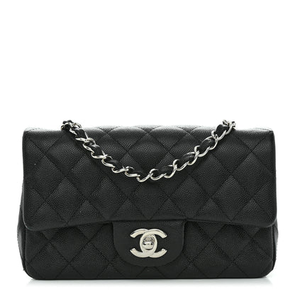 Chanel Caviar Quilted Mini Rectangular Flap Black 1 of 12
