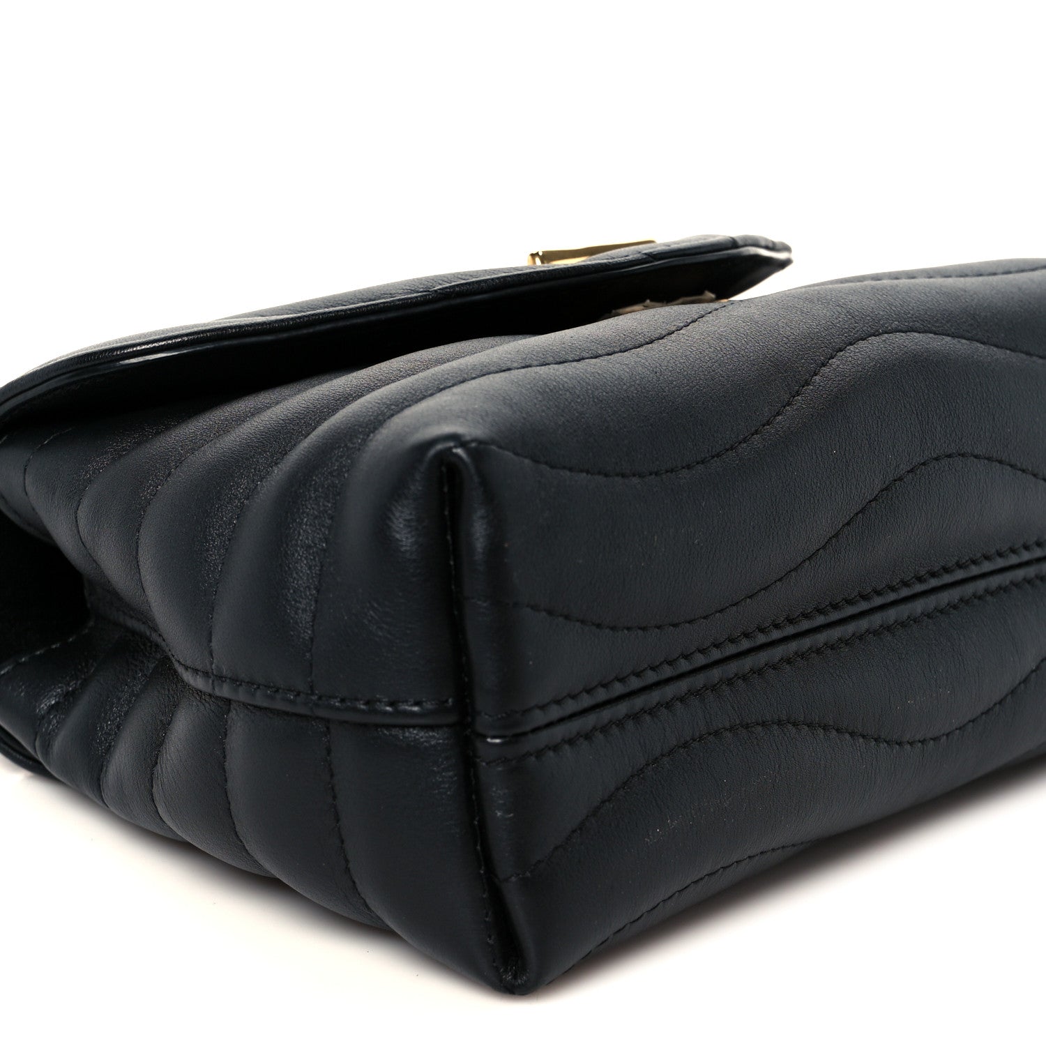 Louis Vuitton Calfskin Hold Me New Wave Black 9 of 10