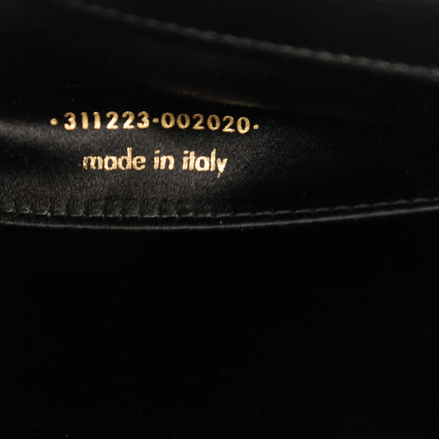 Saint Laurent Goatskin Monogram Large Belle De Jour Clutch Black 7 of 7