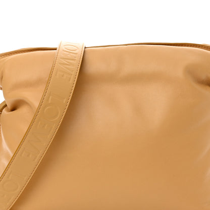 Loewe Calfskin Flamenco Puffer Knot Bag Camel 8 of 11