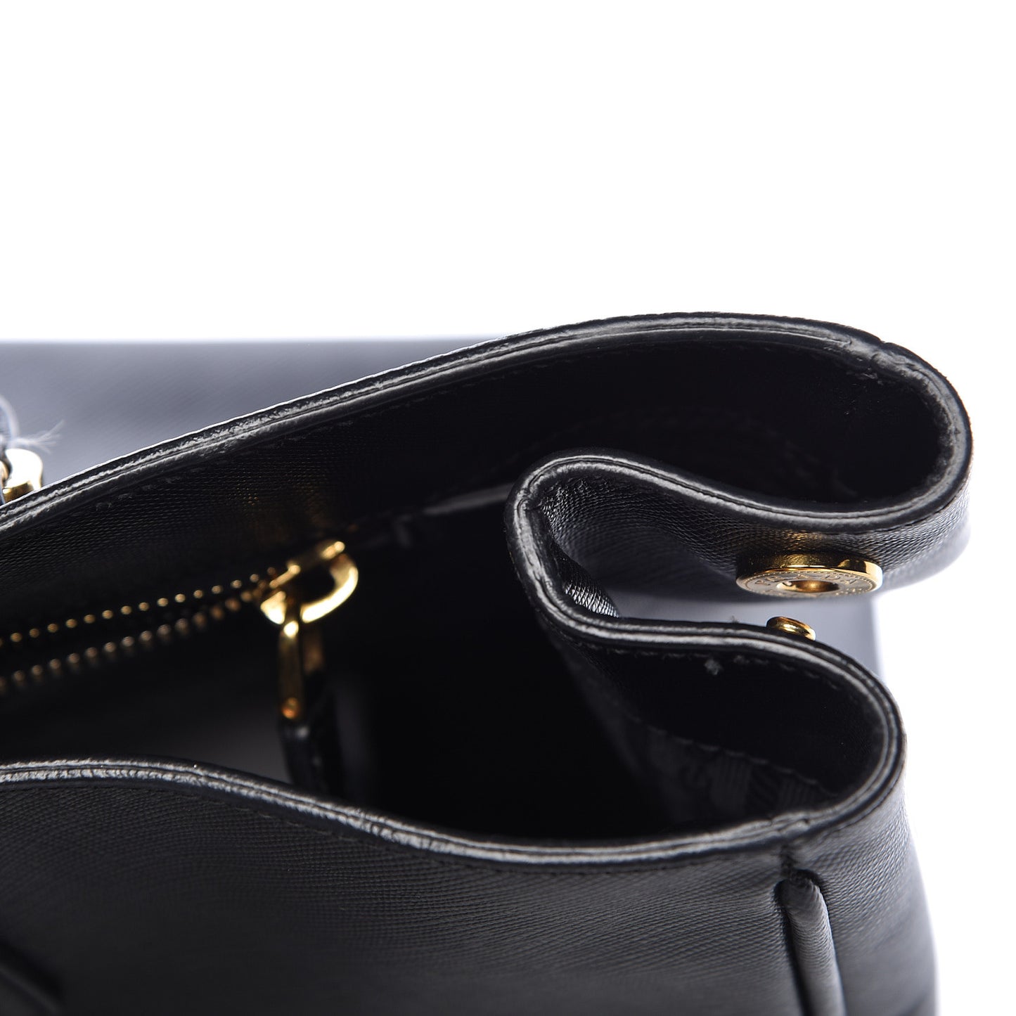 Saffiano Lux Large Tote Black