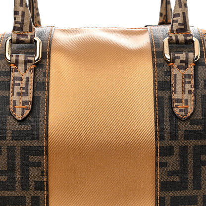 Fendi Zucca Zucchino Mixed Media B Mix Tote Tobacco Gold 8 of 15