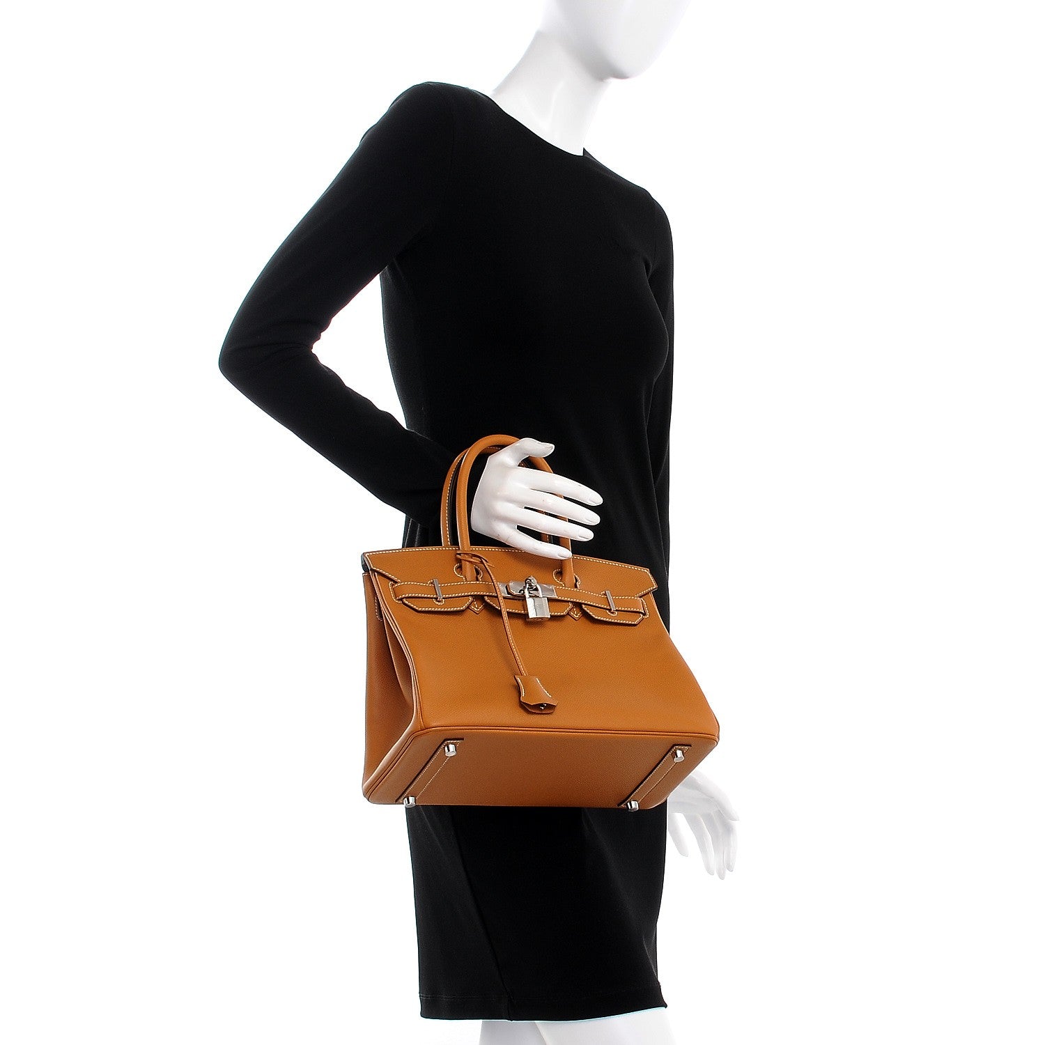Hermes Epsom Birkin 30 Toffee 2 of 27