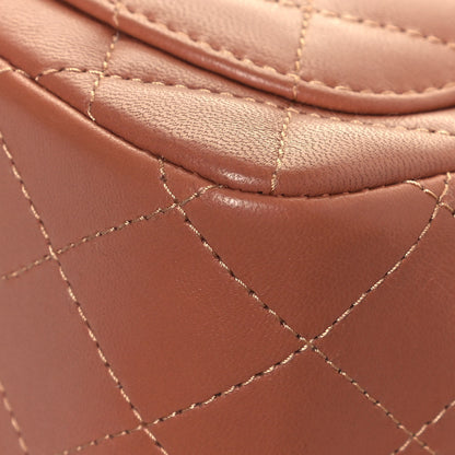 Chanel Lambskin Quilted Mini Square Flap Brown 12 of 13