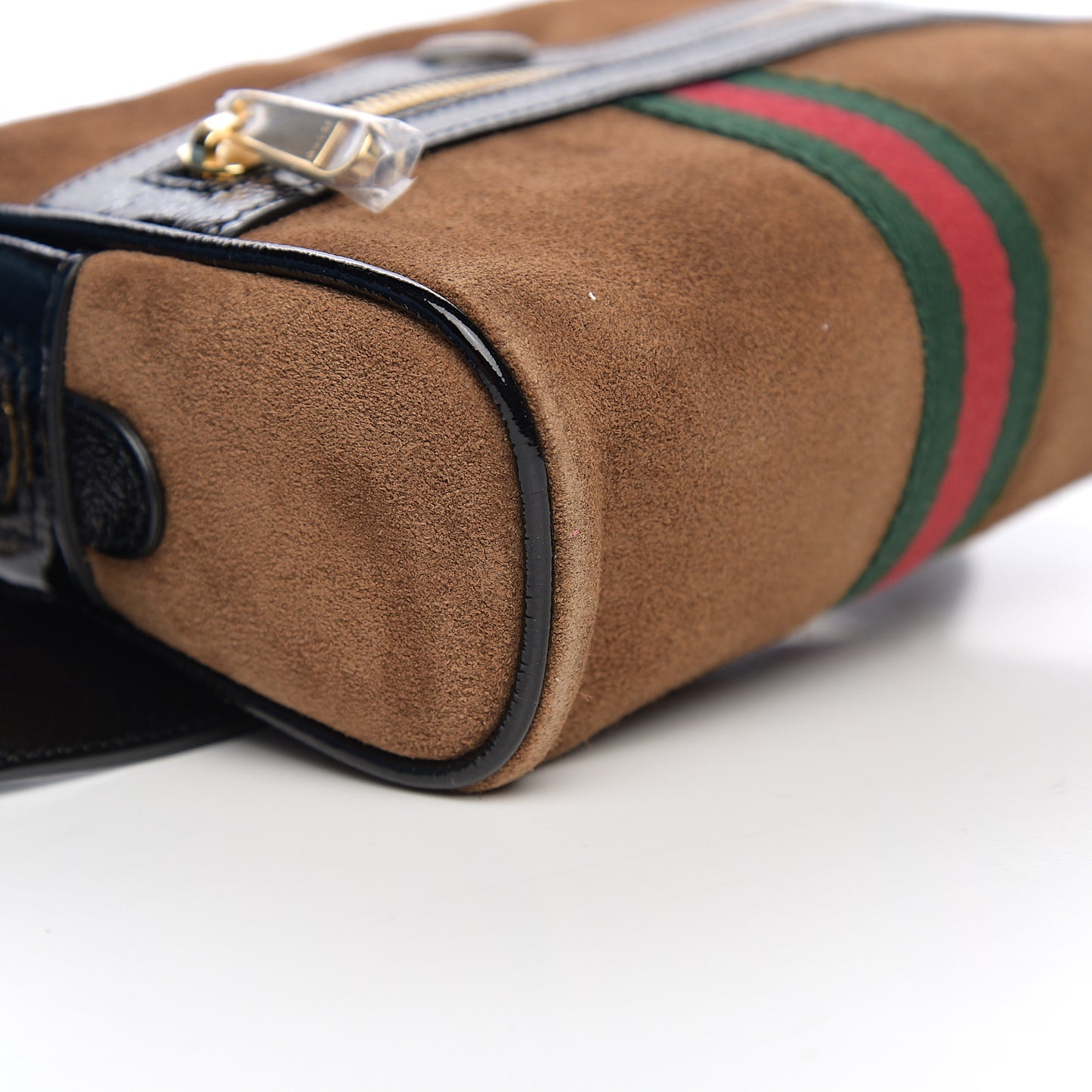 Suede Small Ophidia Belt Bag 75 30 Brown