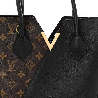 Louis Vuitton Calfskin Monogram Kimono Tote PM Black 7 of 15