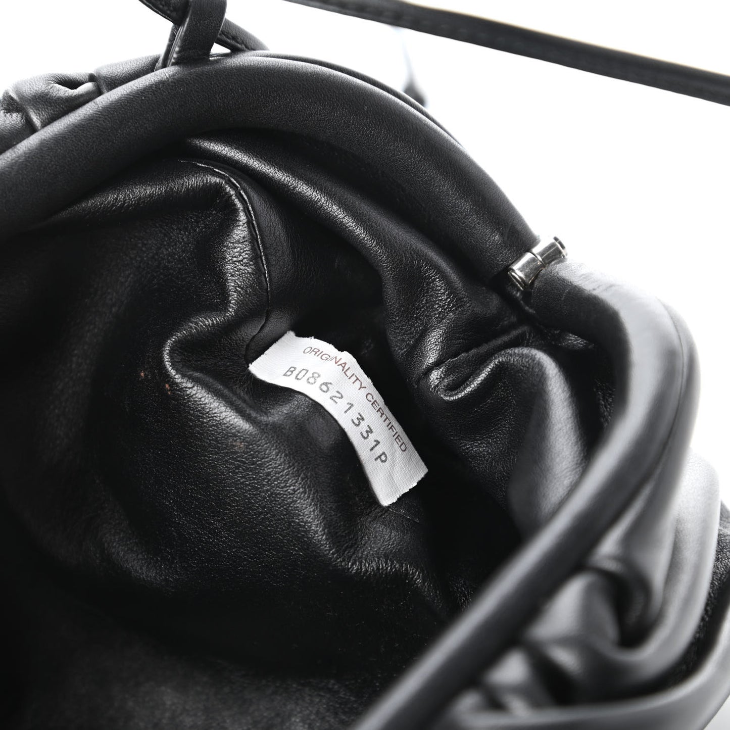Butter Calfskin The Mini Pouch Black