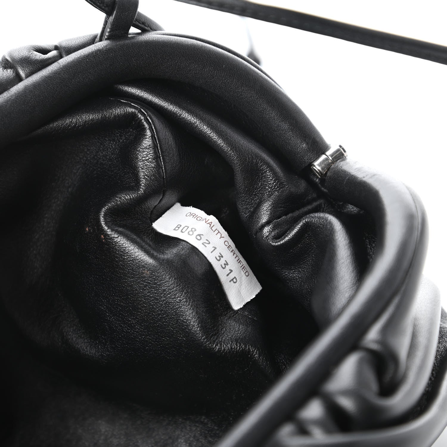 Bottega Veneta Butter Calfskin The Mini Pouch Black 9 of 11