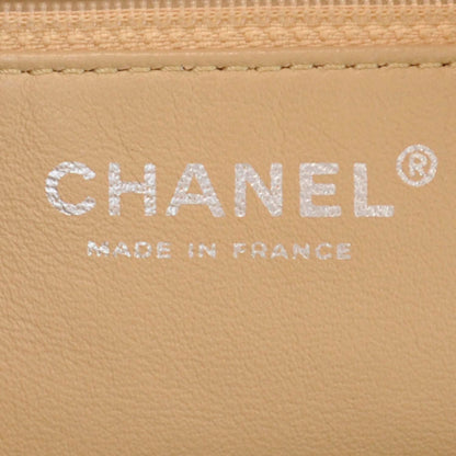 Chanel Calfskin Leather Luxe Ligne Tote Beige 7 of 9