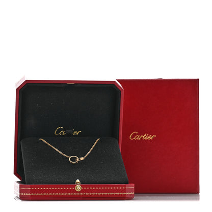 Cartier 18K Yellow Gold Interlocking LOVE Necklace 5 of 5
