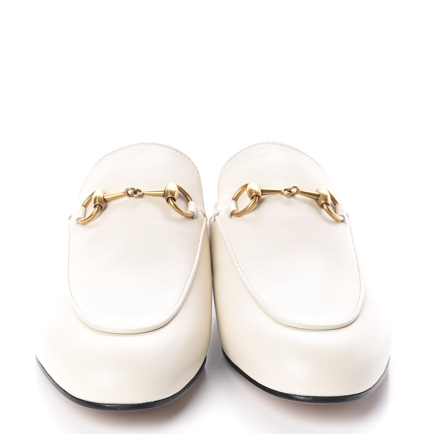 Gucci Malaga Kid Womens Princetown Slippers 36.5 Mystic White 2 of 8
