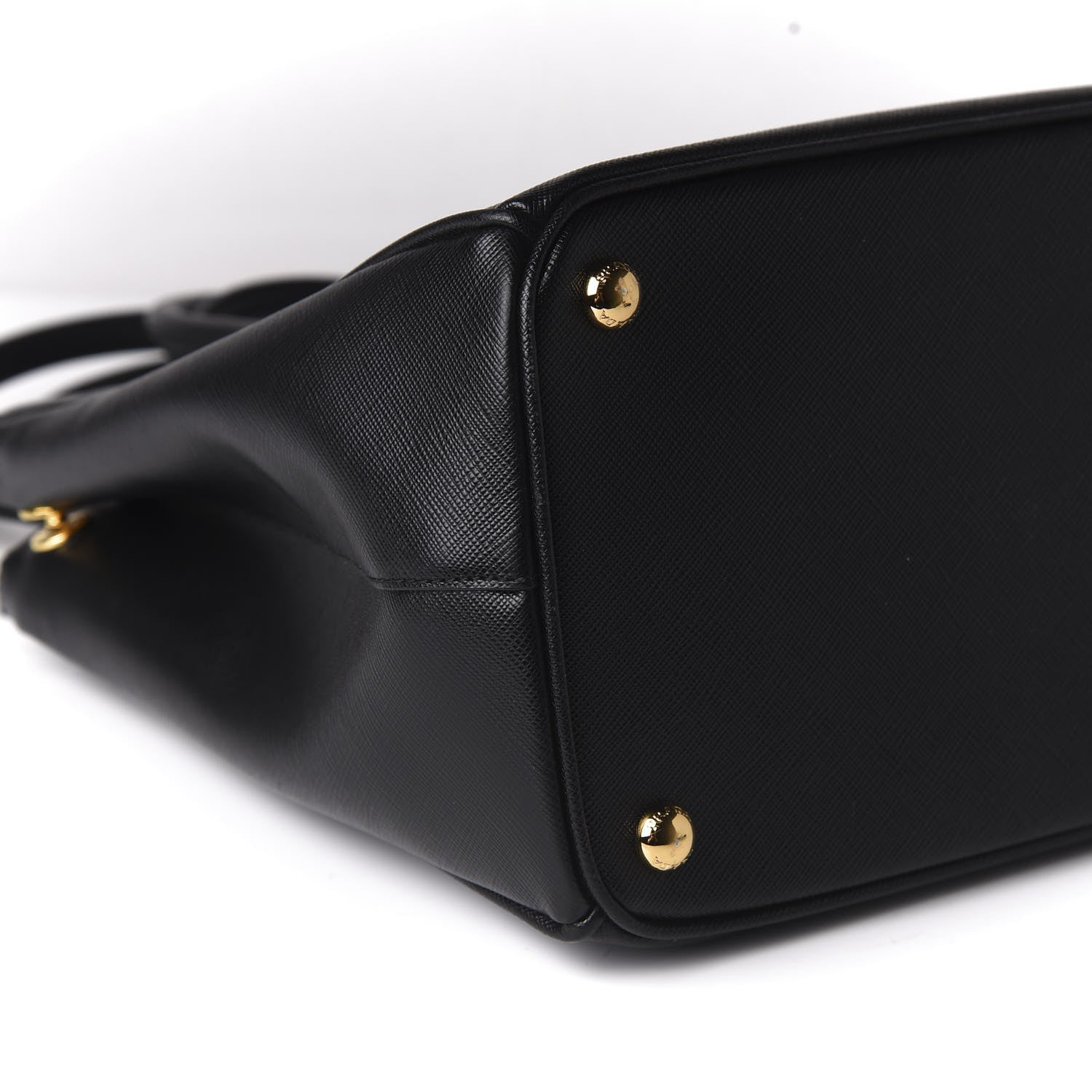 Prada Saffiano Medium Galleria Double Zip Tote Black 6 of 9