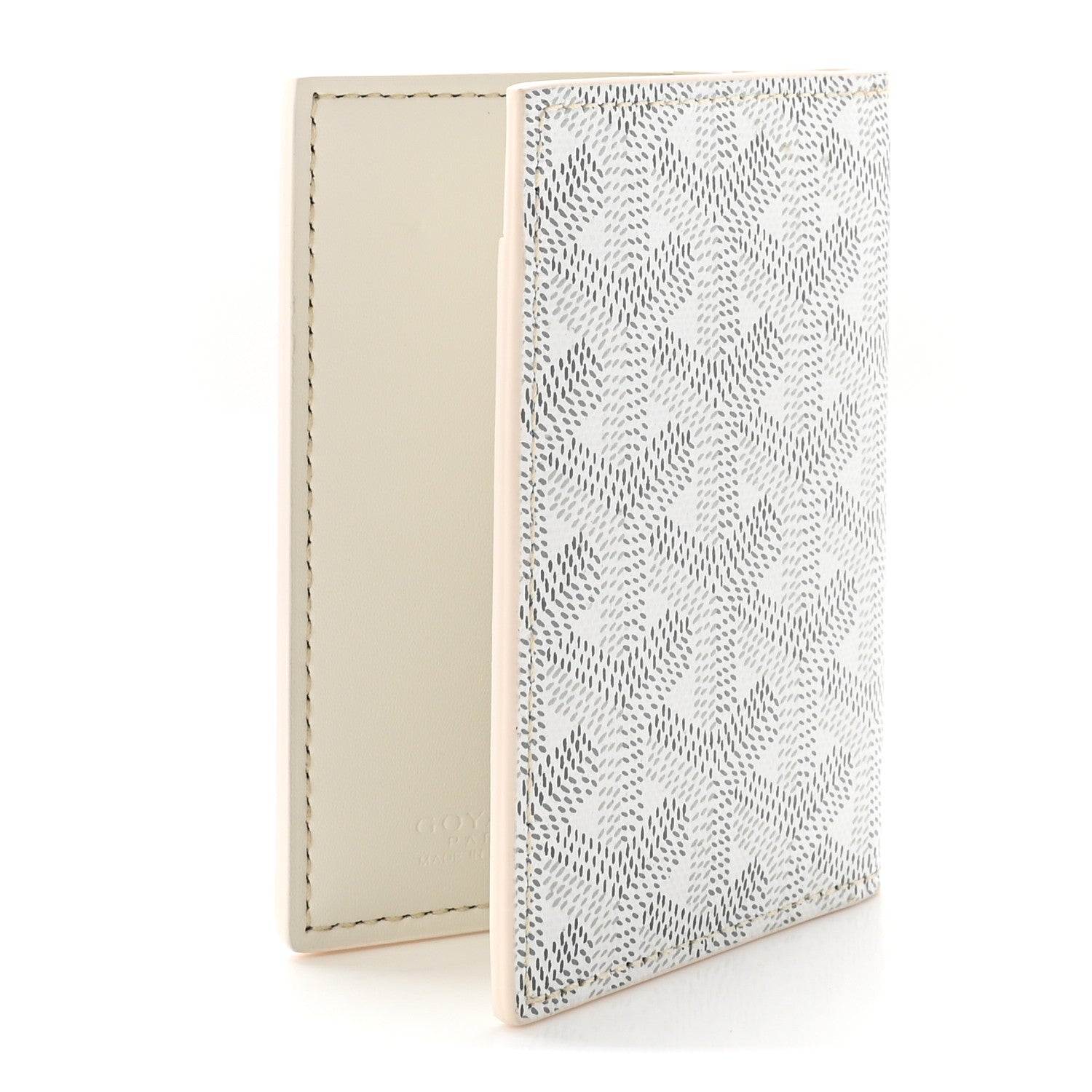 Goyard Goyardine Saint Marc Card Holder White 3 of 6