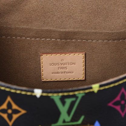 Louis Vuitton Monogram Multicolor Patti Black 7 of 8
