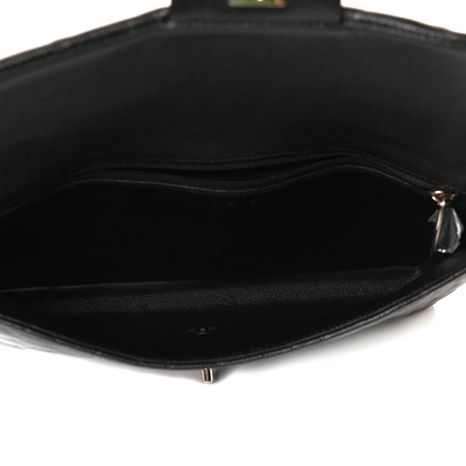 Chanel Caviar Quilted Flap Clutch Black 7 of 20