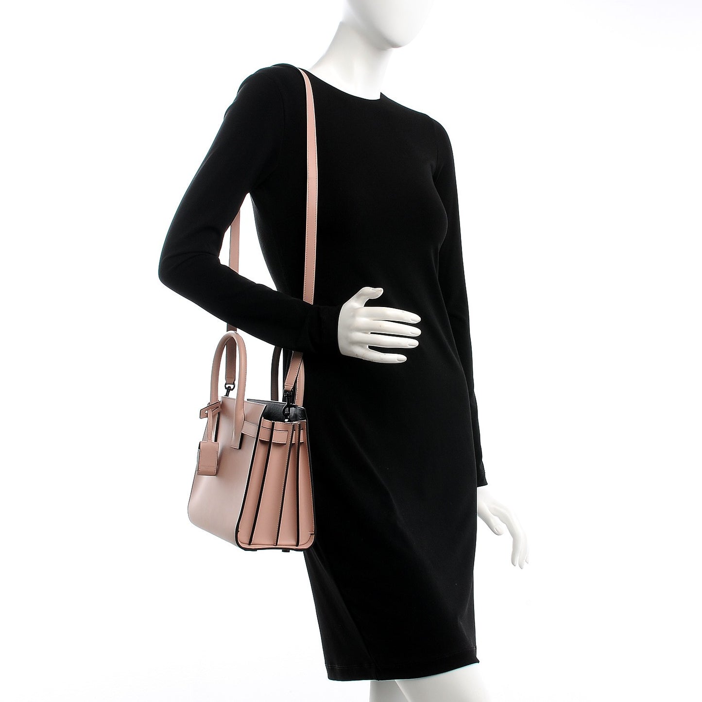 Smooth Calfskin Baby Sac De Jour Pale Pink