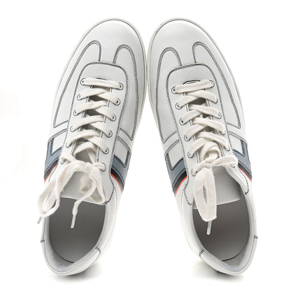 Hermes Epsom Mens Boomerang Sneakers 43 White 2 of 11