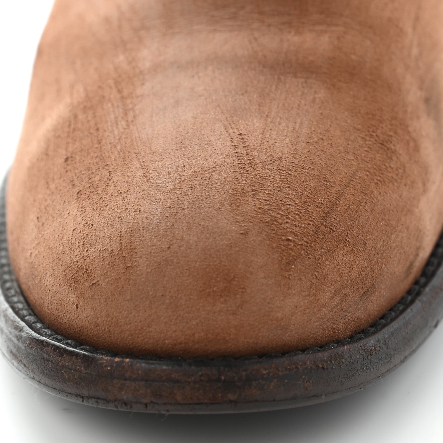 Chanel Nubuck CC Short Boots 39 Light Brown 15 of 17