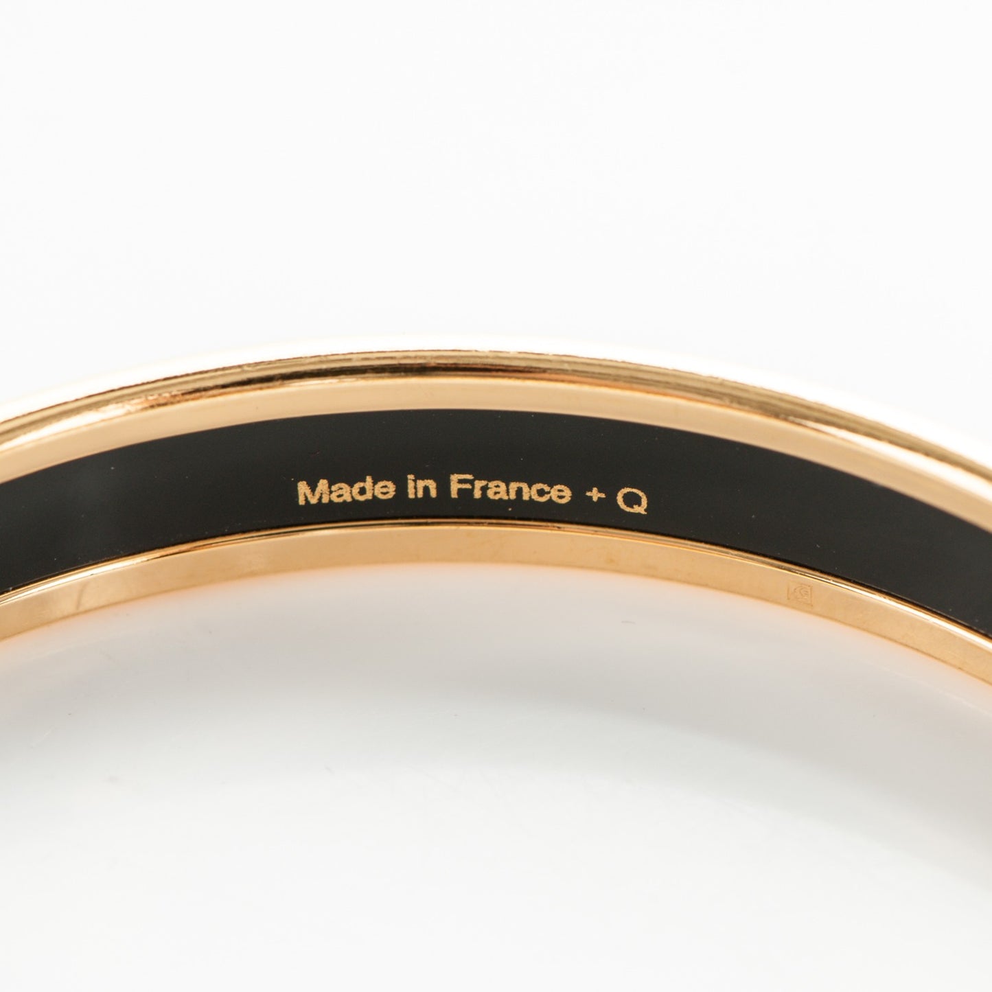 Enamel Printed Narrow Coup De Fouet Bracelet 62
