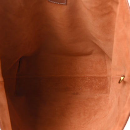 Louis Vuitton Grained Calfskin Low Key Cabas MM Cognac 5 of 9