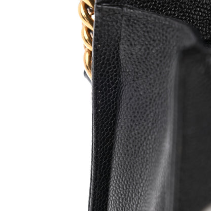 Chanel Caviar Quilted New Medium Boy Flap Black 11 of 14