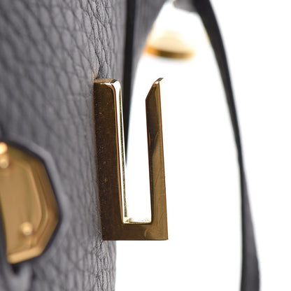 Hermes Taurillon Clemence Birkin 30 Plomb 21 of 32