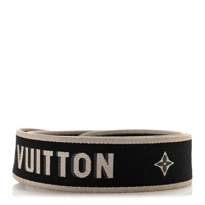 Louis Vuitton Jacquard Diane Shoulder Strap  Black Ivory 2 of 5