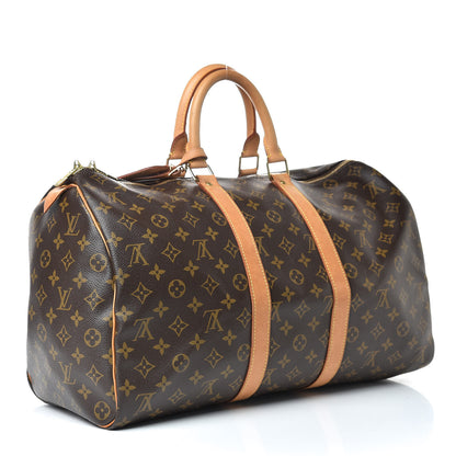 Louis Vuitton Monogram Keepall 45 3 of 12
