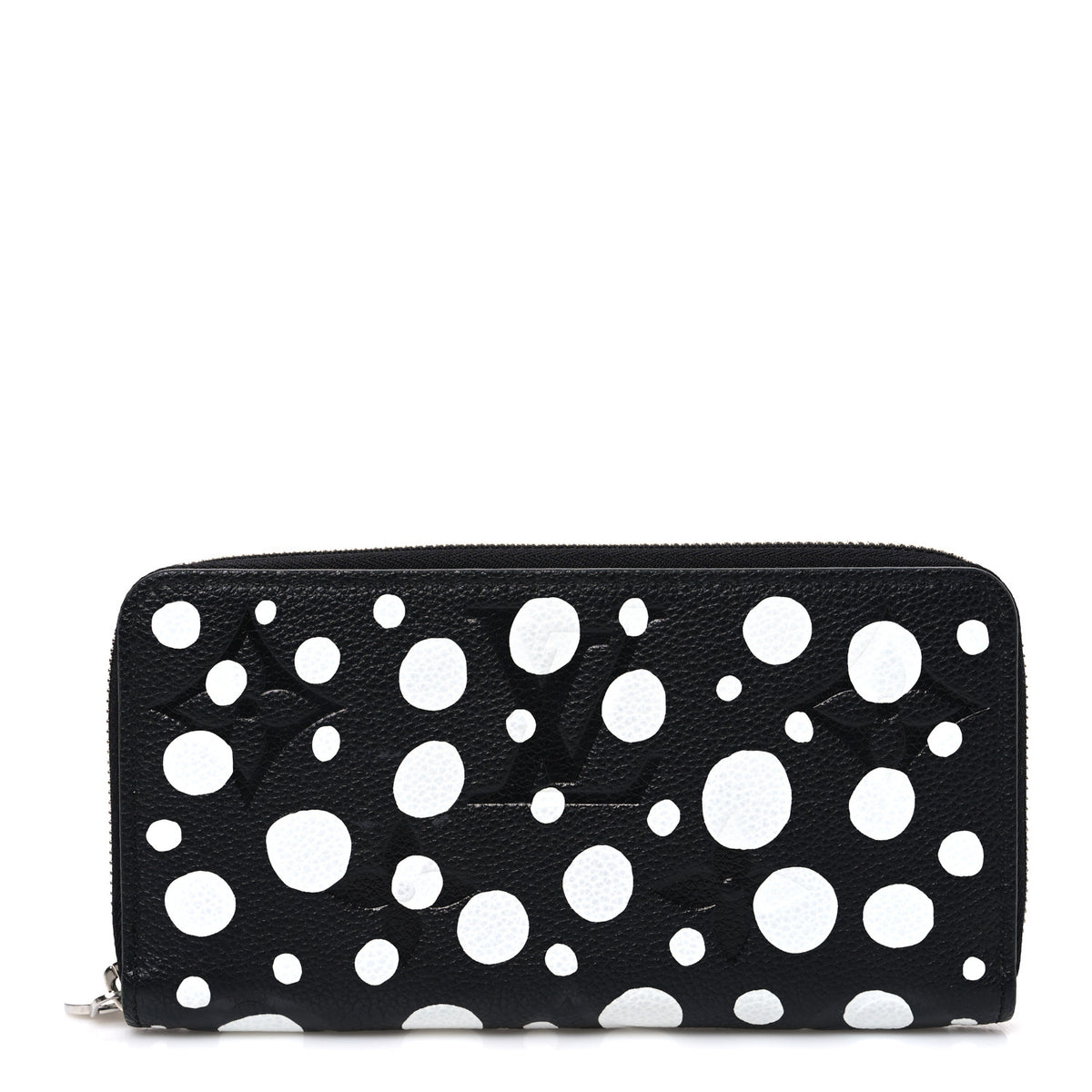 LV X YK Empreinte Zippy Wallet Black White