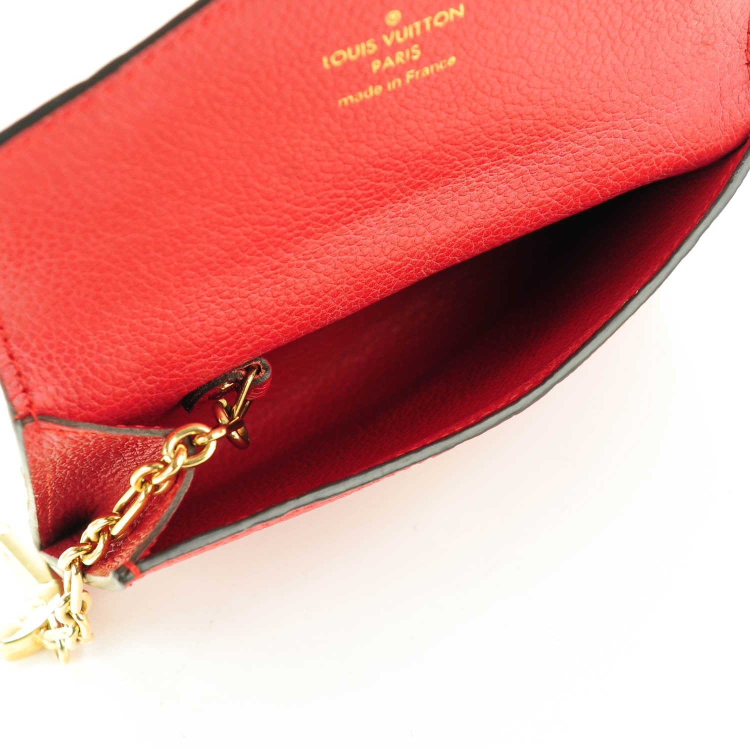 Louis Vuitton Empreinte Key Pouch Cherry 5 of 7