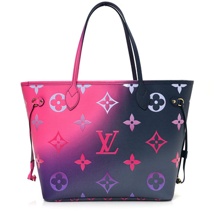 Louis Vuitton Monogram Giant Spring In The City Neverfull MM Midnight Fuchsia 1 of 10