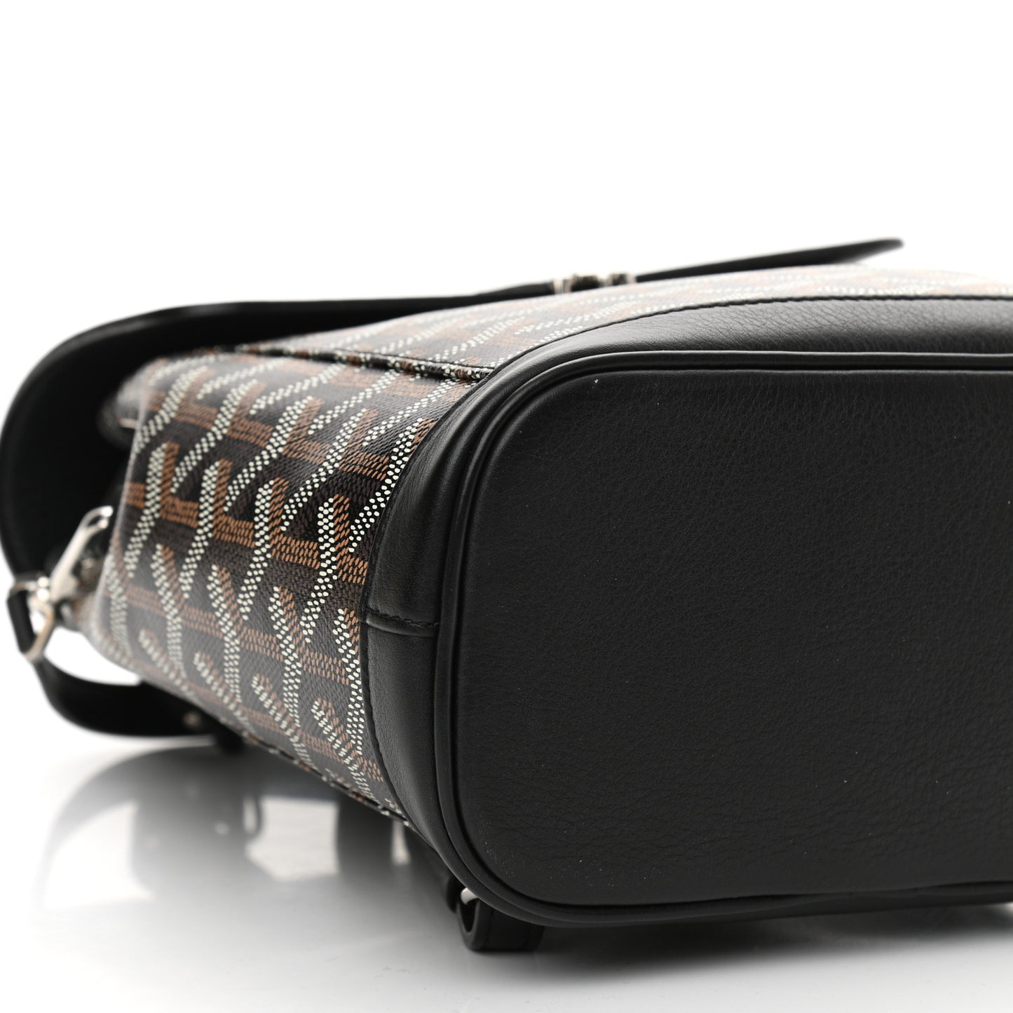 Goyardine Calfskin Mini Alpin Backpack Black