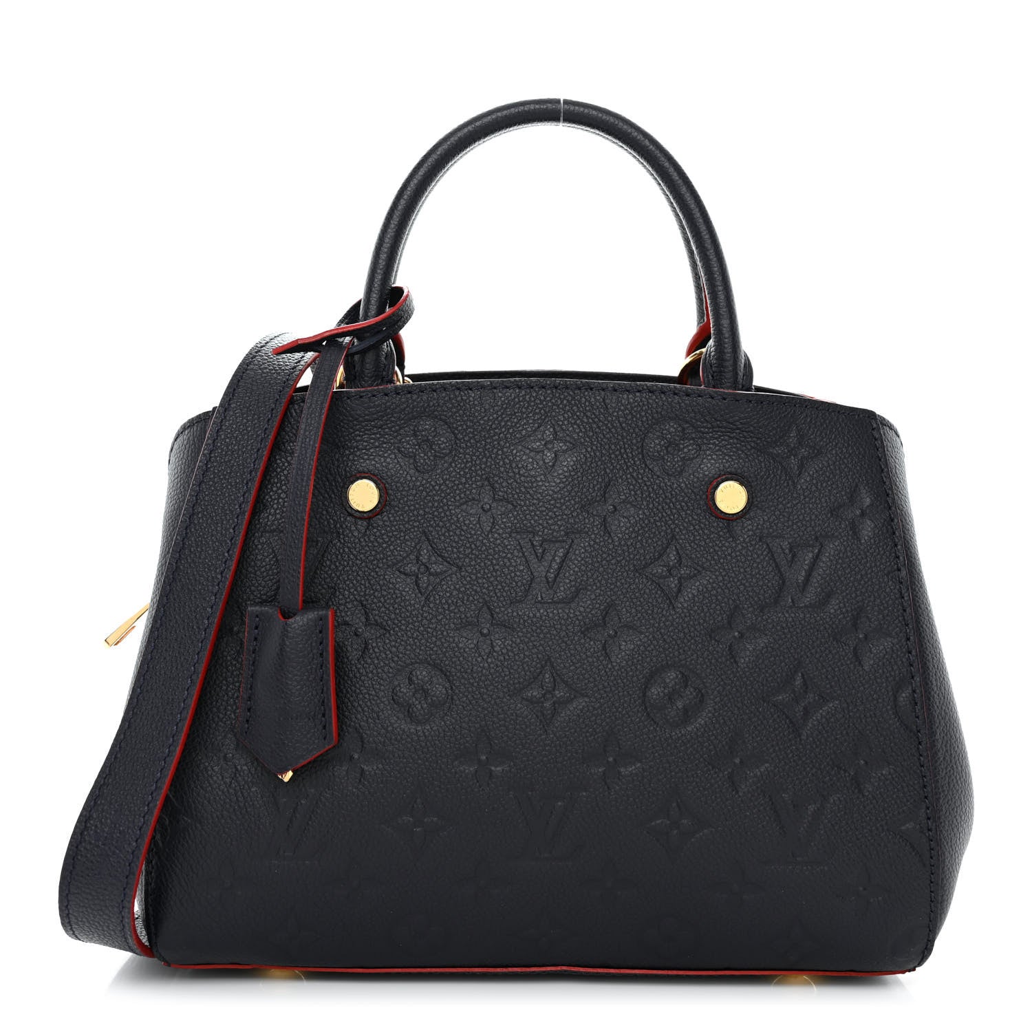 Louis Vuitton Empreinte Montaigne BB Marine Rouge 1 of 10