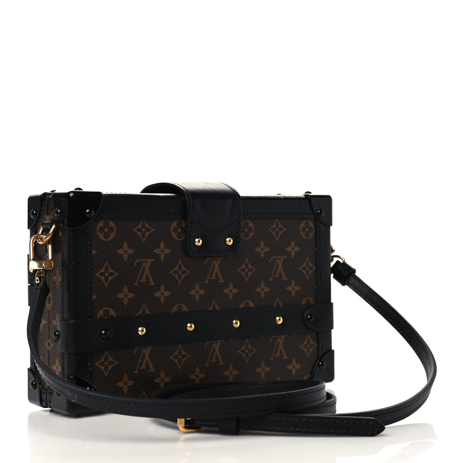 Louis Vuitton Monogram Petite Malle Black 3 of 6