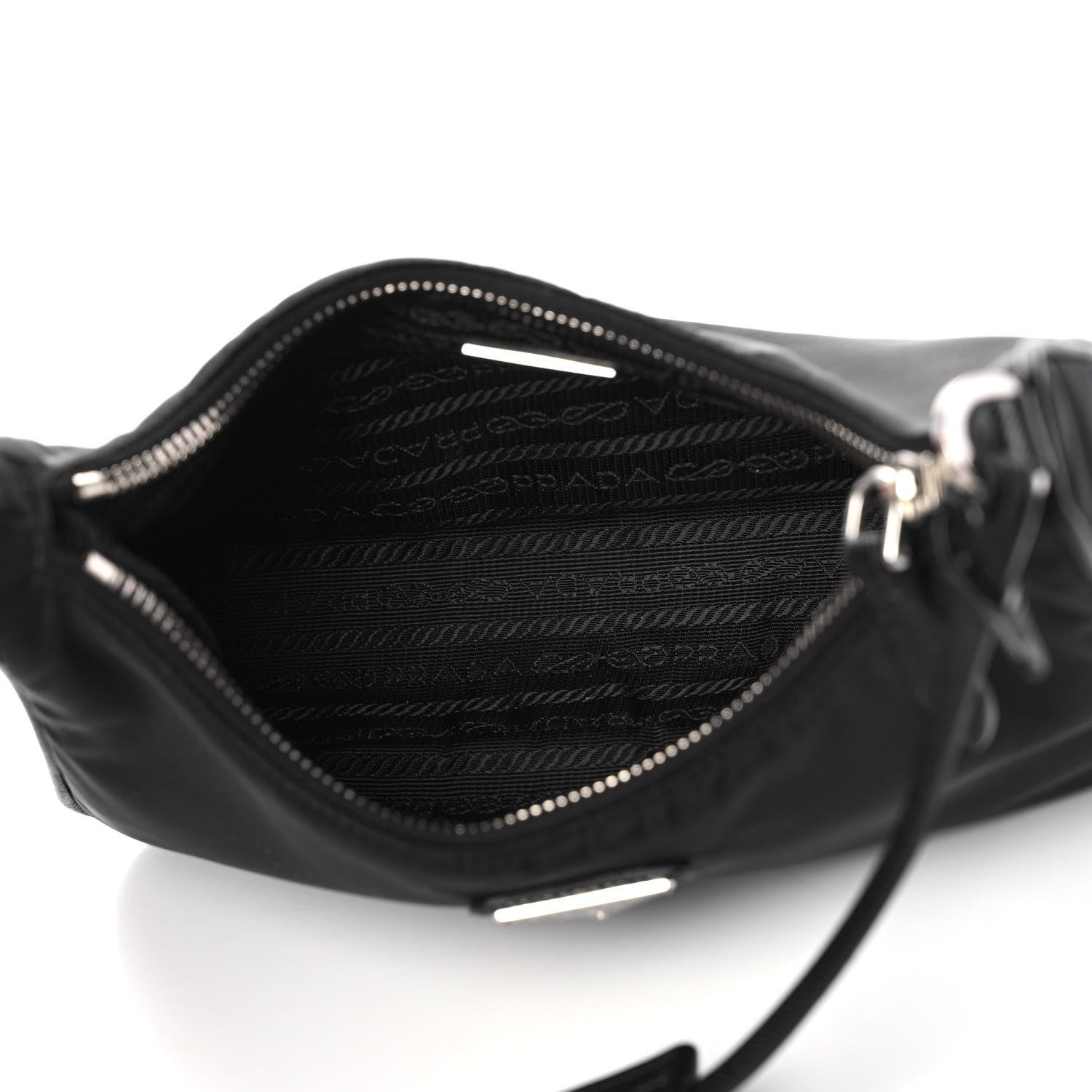Prada Nylon Re-Edition 2005 Shoulder Bag Black 5 of 17