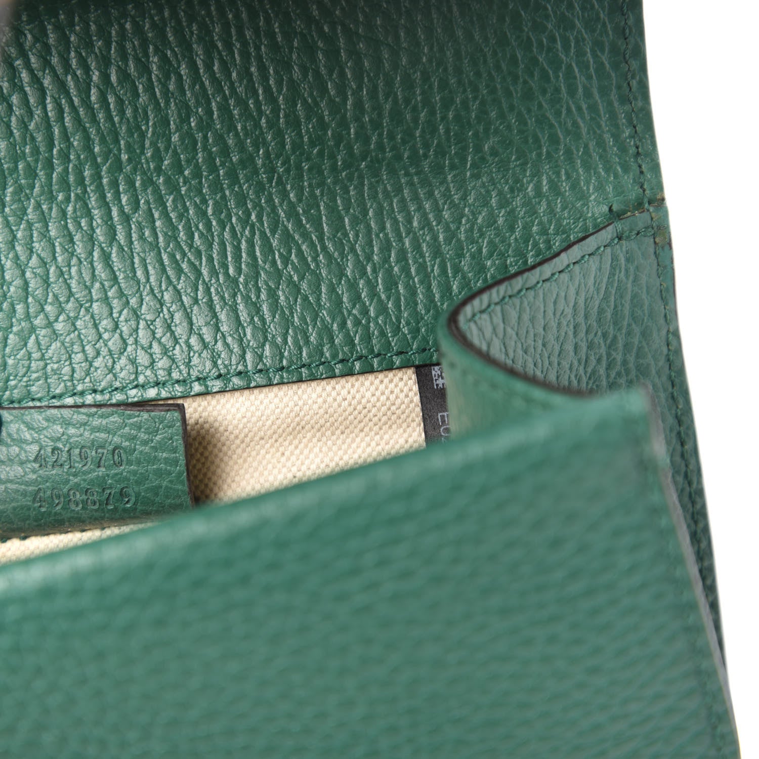 Gucci Calfskin Mini Dionysus Shoulder Bag Emerald 10 of 13