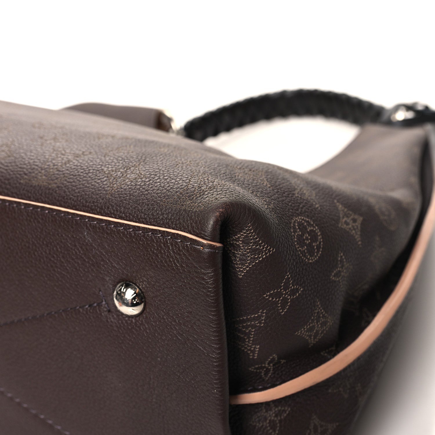 Louis Vuitton Mahina Carmel Hobo Chocolate 11 of 13