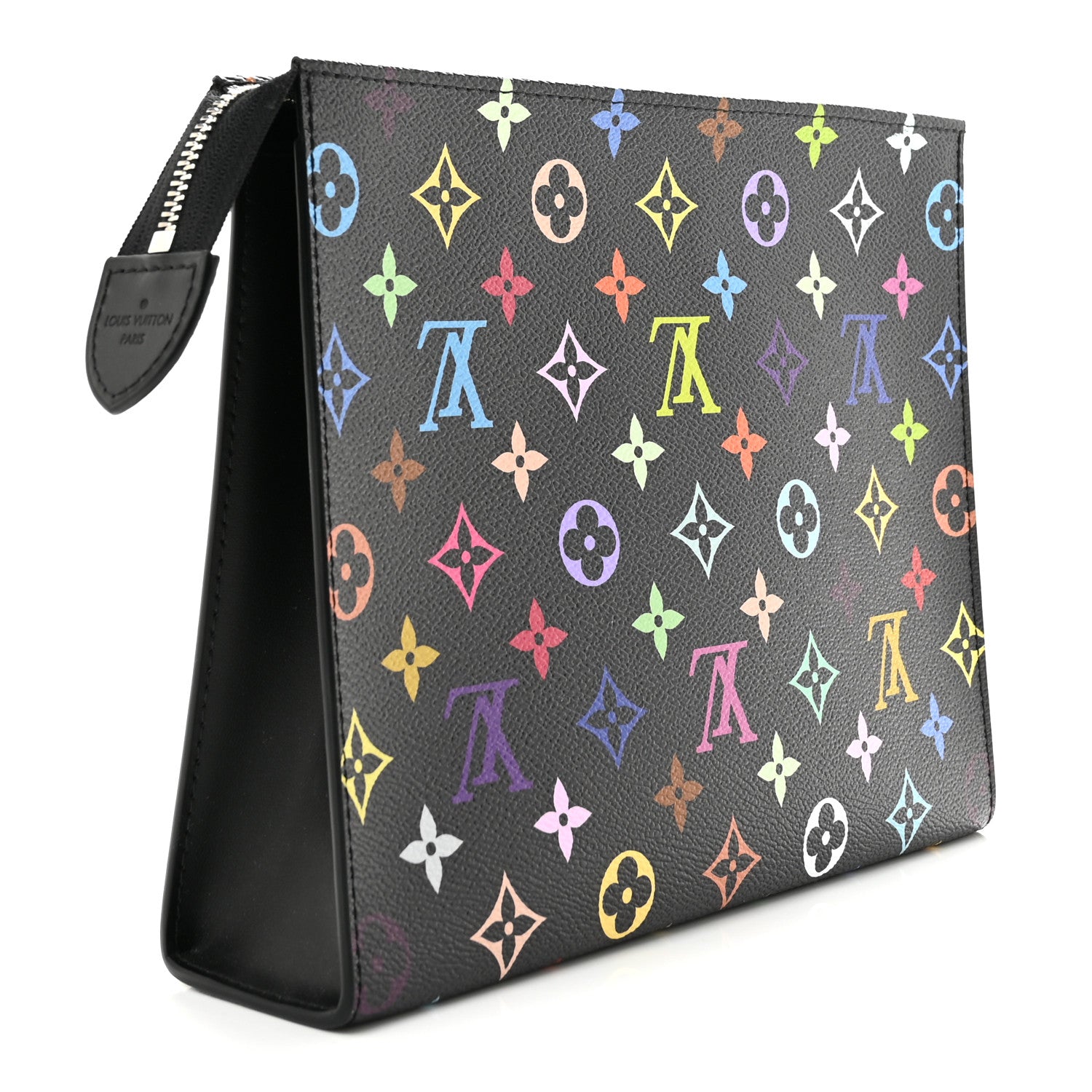 Louis Vuitton LV X TM Monogram Multicolor Toiletry Pouch 26 Black 3 of 7