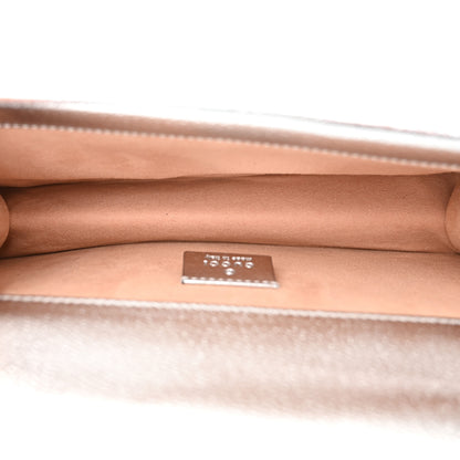 Gucci Metallic Textured Calfskin Crystal Small Dionysus Shoulder Bag Silver 5 of 11