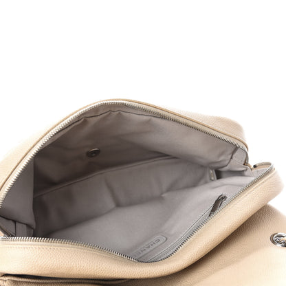 Chanel Caviar Quilted Jumbo Easy Flap Beige 5 of 10