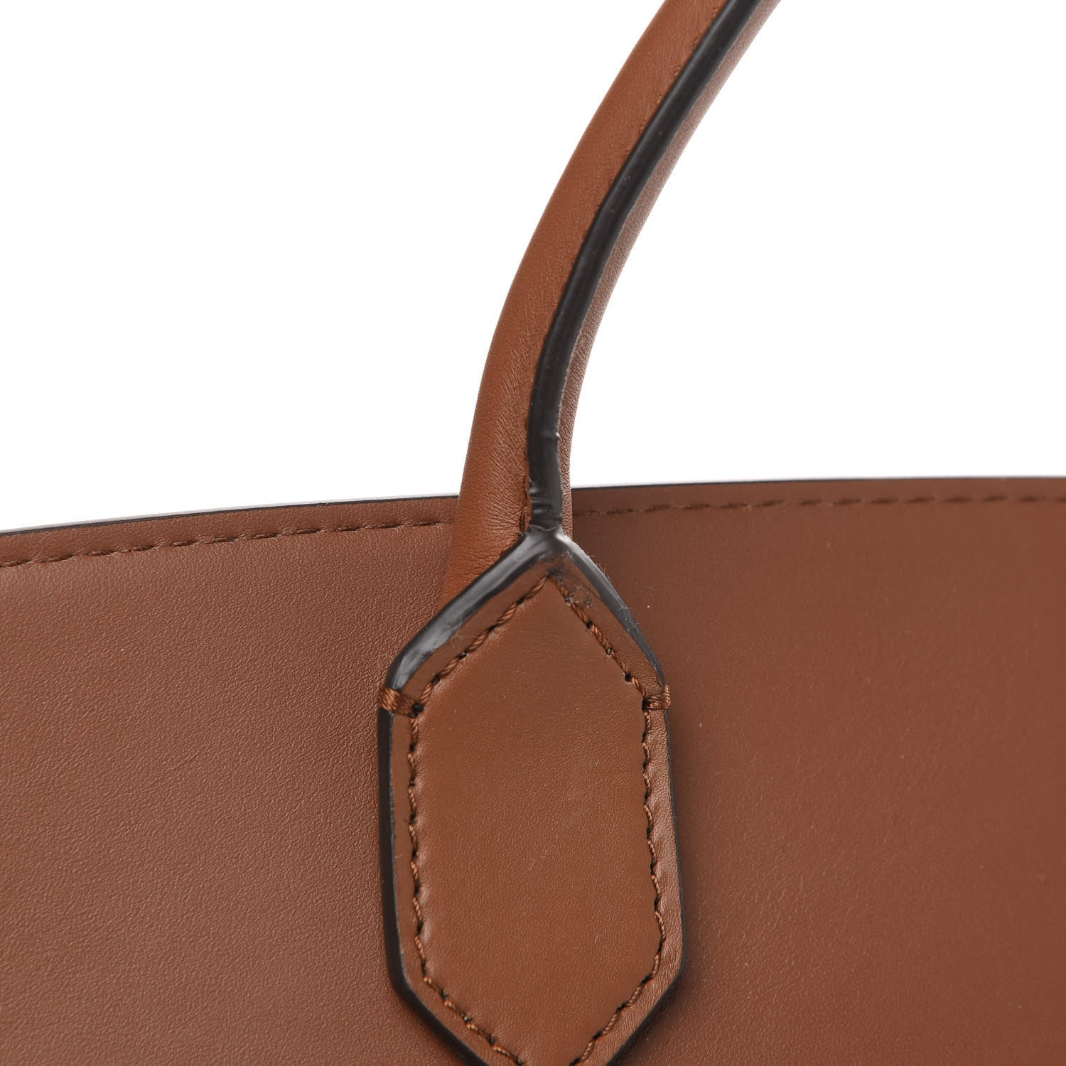 Burberry Calfskin Canvas Medium Society Tote Natural Malt Brown 13 of 13