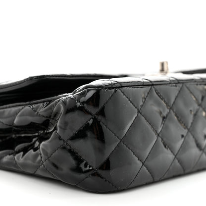 Chanel Patent Quilted Medium Double Flap Black 9 of 12